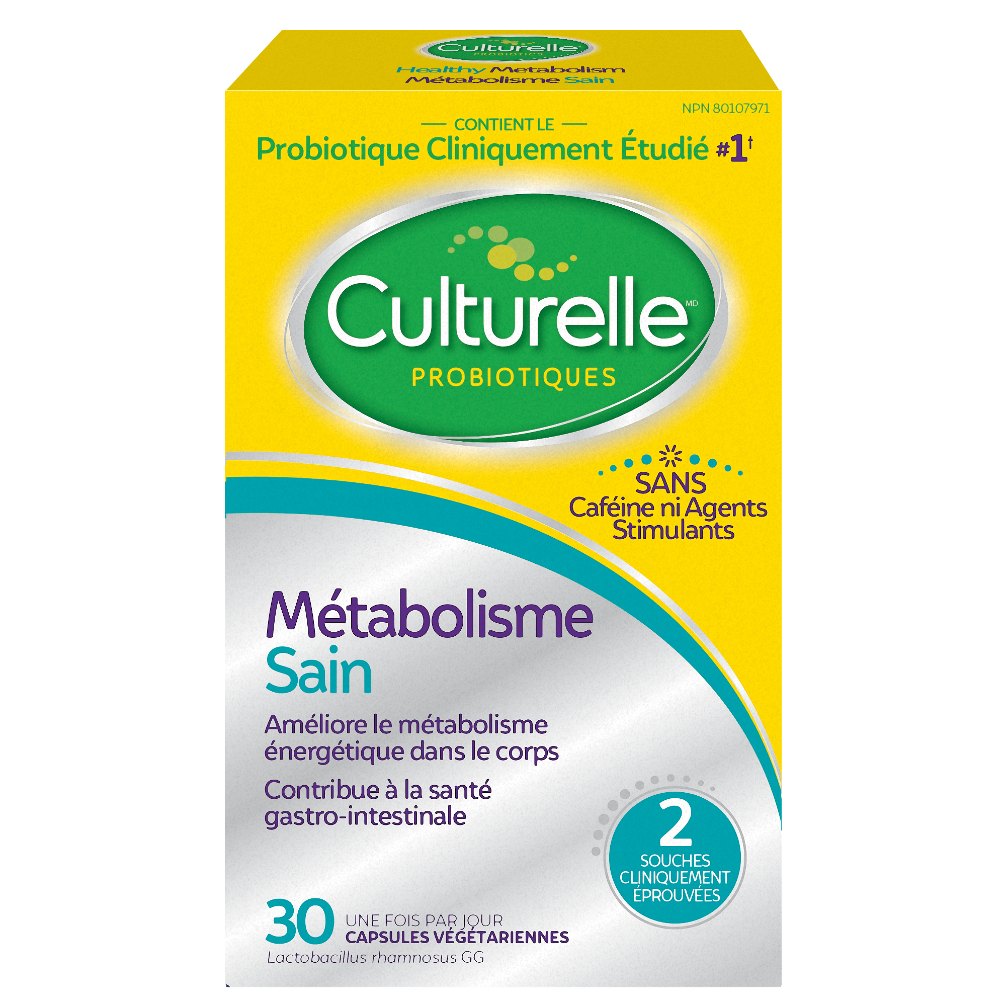 Culturelle Métabolisme + Poids – Devant de l’emballage